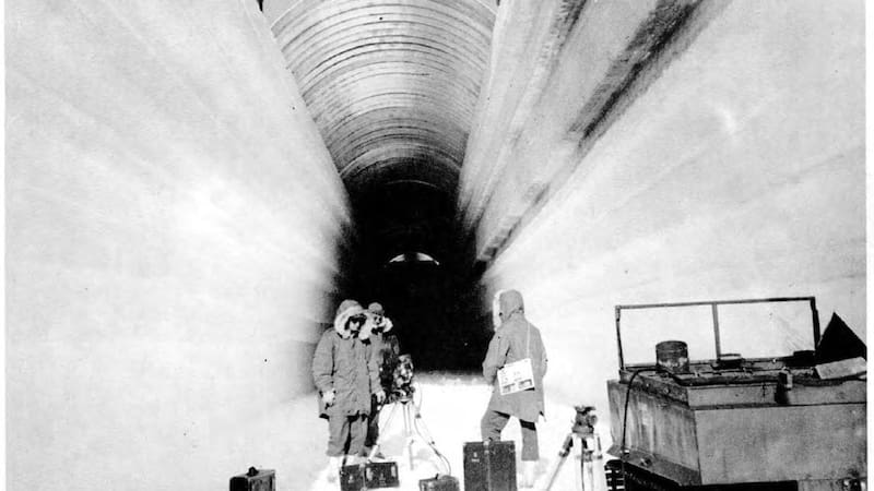 Camp Century, la base militar secreta ubicada en Groenlandia.