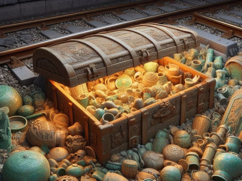 Encuentran un depósito secreto con toneladas de oro y joyas de jade que datan de hace 3000 años: es todo de un solo país. Fuente: Archivo