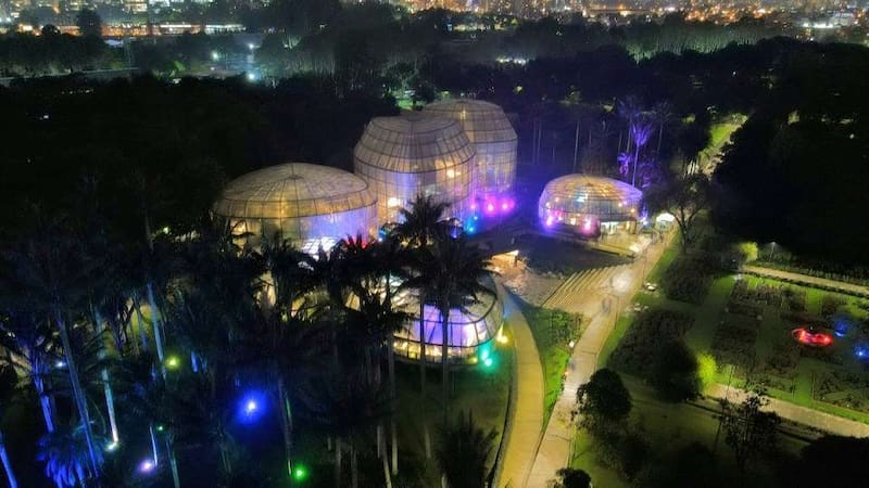 Inicia el alumbrado en el Jardín Botánico de Bogotá: esta es la programación navideña.