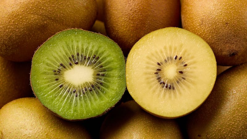 El kiwi es una fuente de colágeno. Fuente: Archivo.