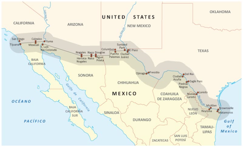 La nueva presión sobre los cruces fronterizos reaviva las tensiones entre Estados Unidos y México en materia de seguridad y cooperación bilateral.