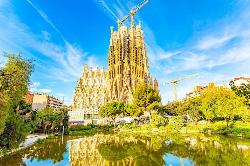La Sagrada Familia es la gran obra de Gaudí al mundo (Fuente: Shutterstock)