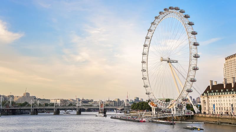 El London Eye es una de las maravillas más recientes del paisaje de Londres (Fuente: Shutterstock)