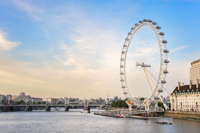 El London Eye es una de las maravillas más recientes del paisaje de Londres (Fuente: Shutterstock)