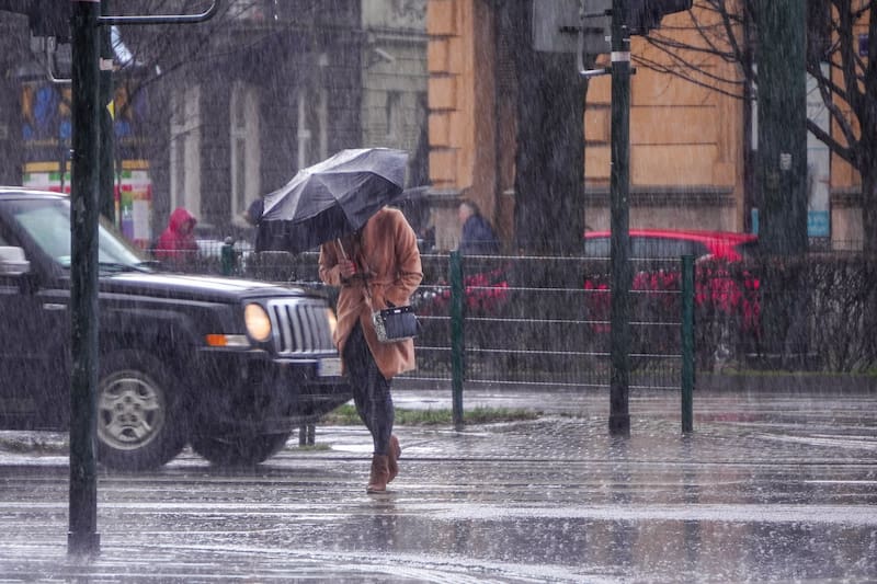 Llega el diluvio del año este viernes 21 de agosto: 96 horas de tormentas intensas y vientos de hasta 70 km/h