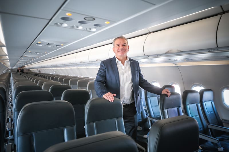 Estuardo Ortiz, CEO de JetSMART