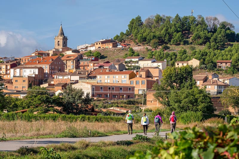 Navarrete es una de las paradas de la ruta jacobea del Camino de Santiago. (Fuente: Shutterstock)