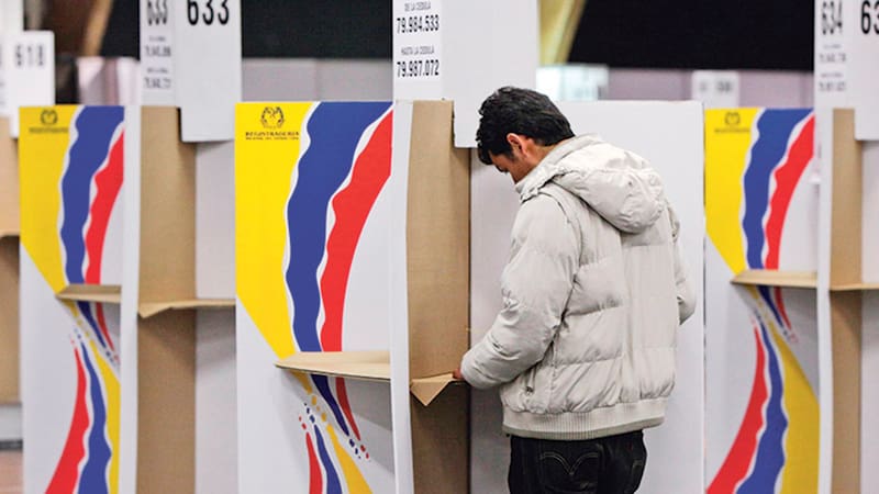 Las elecciones en Colombia se darán el próximo 31 de mayo de 2026 (Fuente: archivo).
