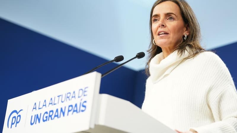 Carmen Fúnez (PP): "En Pedro Sánchez confluyen corrupción, Gobierno y partido". (Fuente: EFE).