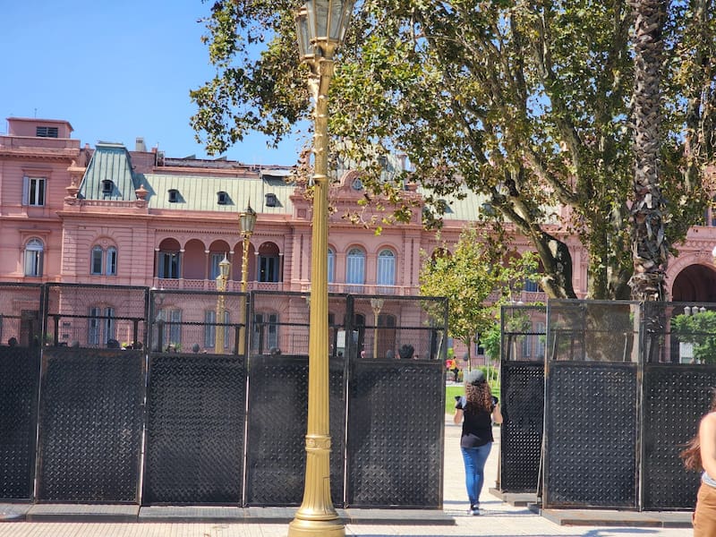 La Plaza de Mayo, destino final de la marcha