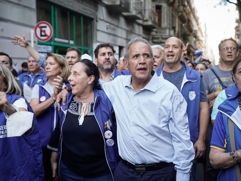 Sergio Palazzo, titular de la Asociación Bancaria