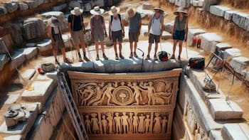 Hallazgo histórico | Arqueólogos recuperan entre las ruinas la tumba de Alejandro Magno: “Monumento macedonio único y magnífico”