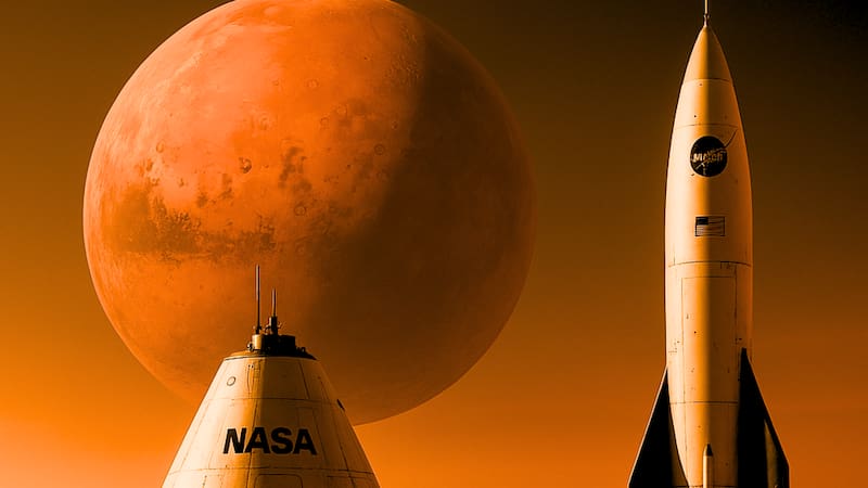 ¿Marte será el nuevo hábitat de los seres humanos? Qué dice el magnate. Fuente: Shutterstock.