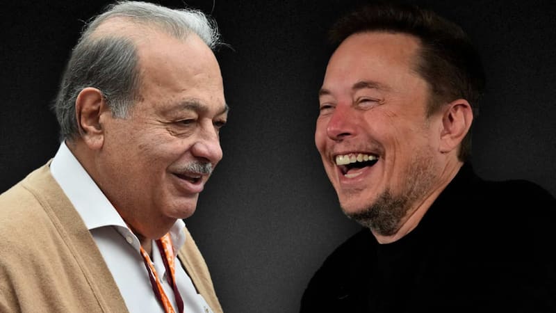 El origen de los rencores entre Carlos Slim y Elon Musk. Fuente: archivo