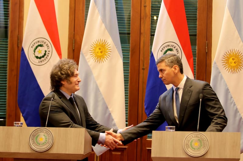 Alineados, Milei y Peña, en política internacional