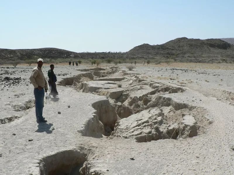 Esta enorme grieta de más de 6.000 kilómetros de largo atraviesa Etiopía, Kenia, Uganda y Mozambique. (Fuente: Archivo)