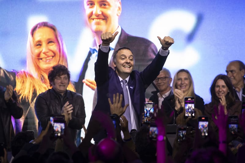 Manuel Adorni se transformó en el gran personaje político de la semana tras su triunfo en las elecciones de CABA (Fuente: NA).