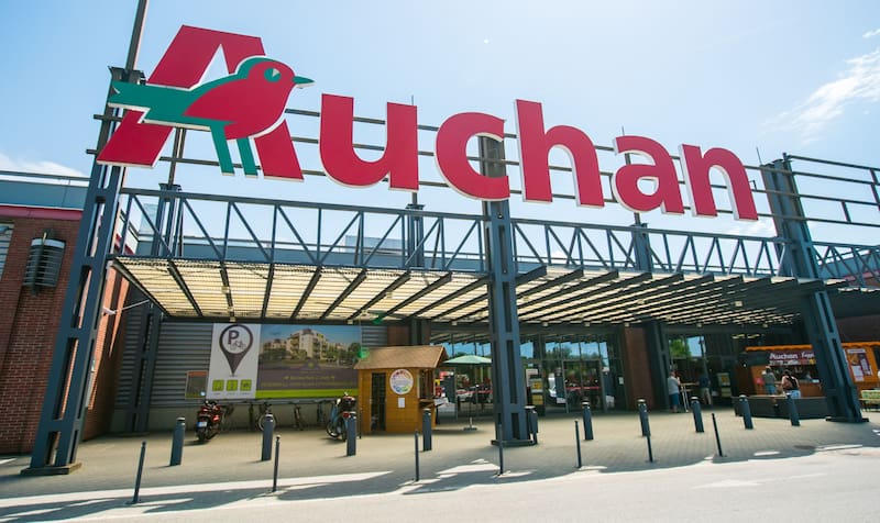En 1961, Gerard Mulliez fundó la cadena de supermercados Auchan.
