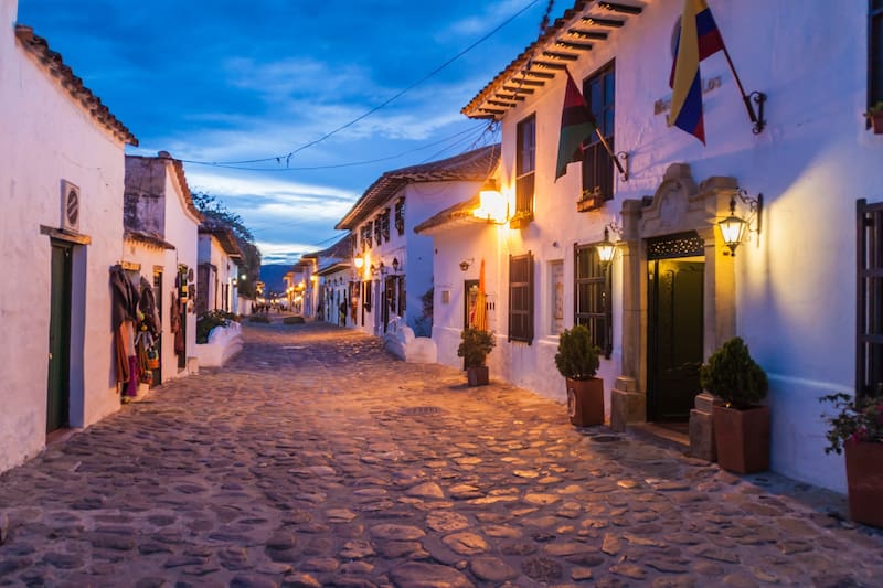 La plaza principal de Villa de Leyva es una de las más grandes de América Latina. (Fuente: Shutterstock)