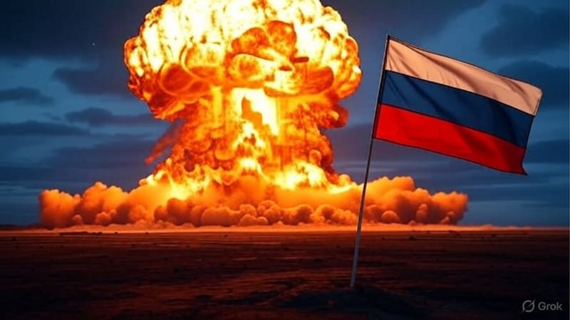 Rusia amenazó con atacar con armamento nuclear a dos países que pasaron a formar parte de la OTAN. Fuente: Grok.