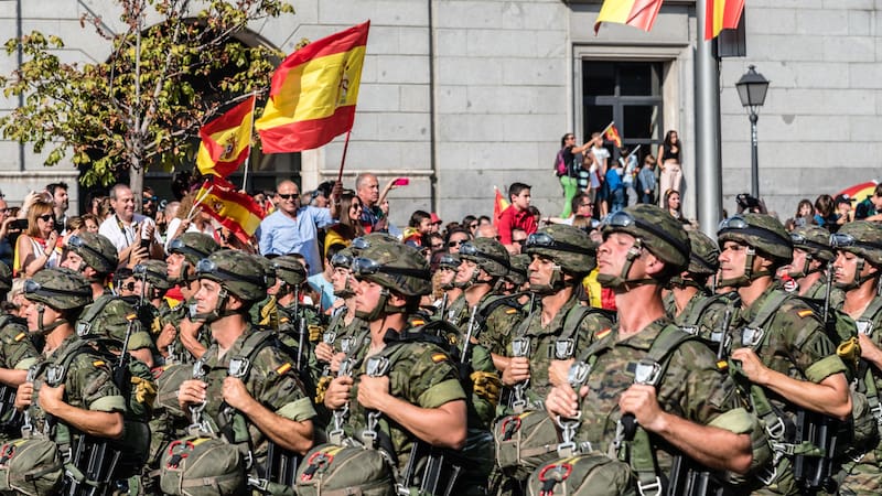 El salario de un militar en España en 2026 depende de su empleo dentro de las Fuerzas Armadas.