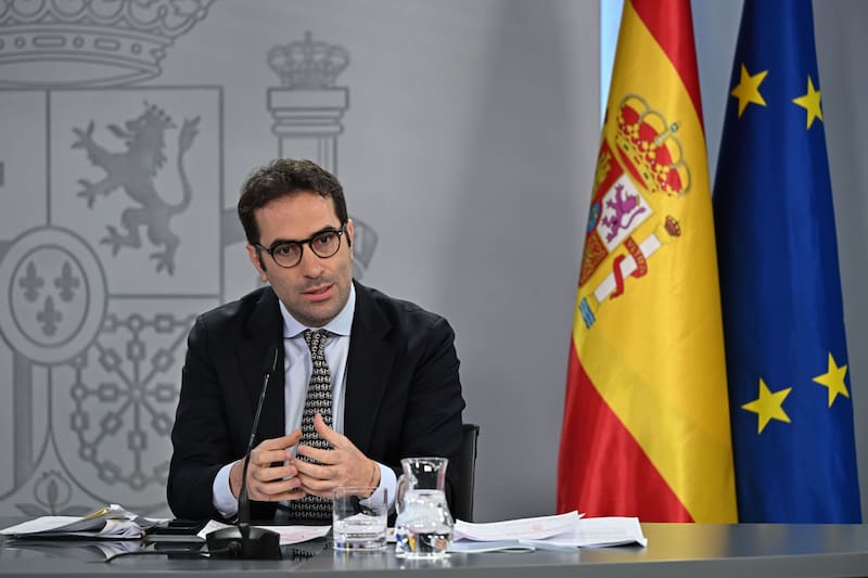 El vicepresidente primero y ministro de Economía, Comercio y Empresa, Carlos Cuerpo.