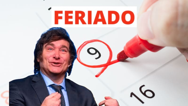 Milei designó la autoridad competente para designar los feriados y fines de semana largos.