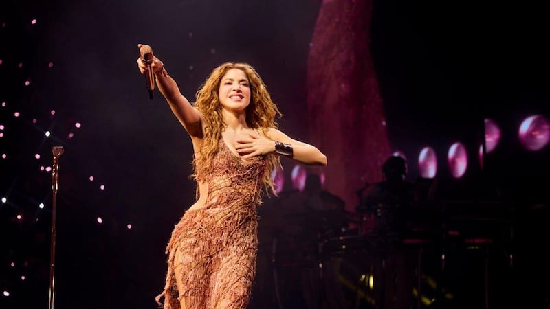 Shakira vuelve a presentarse en Argentina con un show en Vélez.