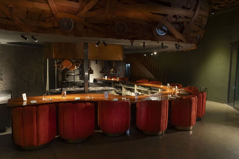 Así es el salón de Trescha, en una casona de Villa Crespo.