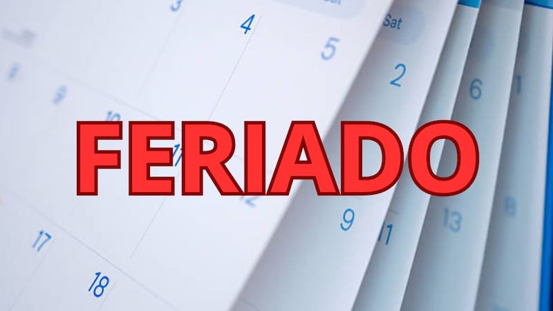 Los feriados y festivos son determinados por el calendario oficial todos los años (Fuente: archivo).