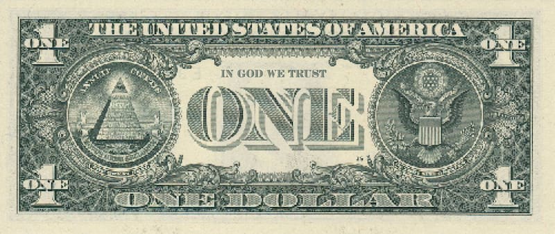Por qué el billete de 1 dólar tiene un ojo en una pirámide (y qué significa de verdad). (Imagen: Shutterstock)