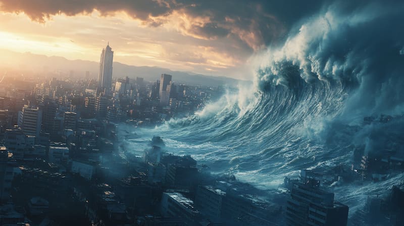 El avance del mar sobre la Tierra genera riesgo de inundaciones.