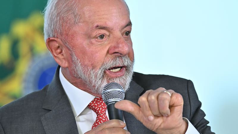 El presidente de Brasil, Luiz Inácio Lula da Silva, le respondió este domingo a Donald Trump (Fuente: Archivo).