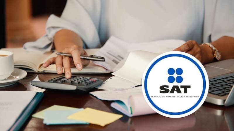 Pago de impuestos ante el SAT. Fuente: archivo.
