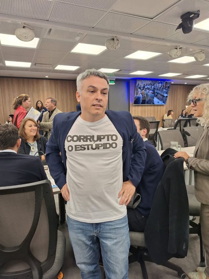 El diputado Esteban Paulón, uno de los críticos a las reformas de inteligencia.