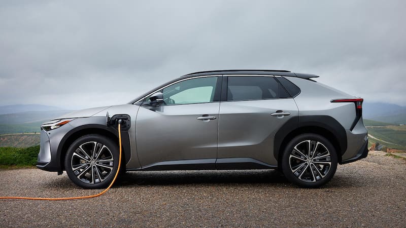 El precio del Toyota bZ4X y las distintas opciones de financiación disponibles. (Fuente: Toyota)