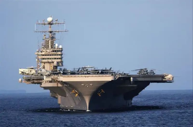 Portaaviones nuclear USS Abraham Lincoln (CVN 72). Imagen: arhivo.