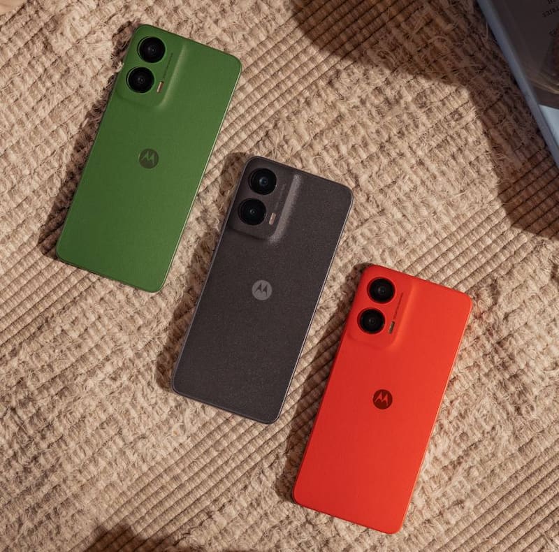 El celular Motorola G35.