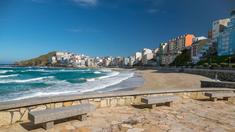 Esta playa a menos de 1 hora de La Coruña es poco conocida y es una de las más hermosas de España. Fuente:Shutterstock.