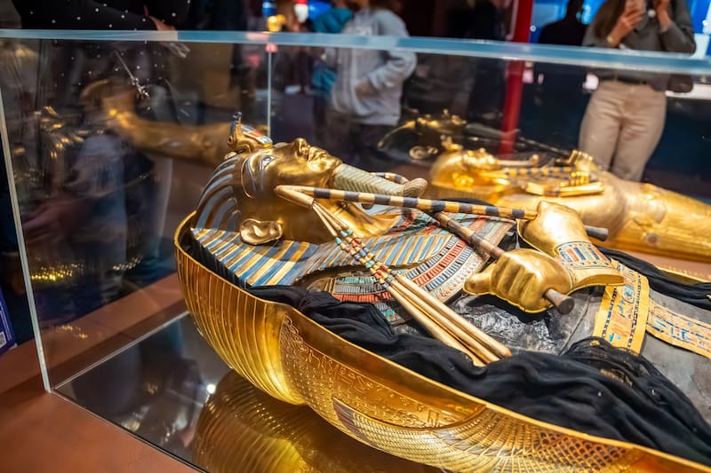 La tumba de Tutankamón contiene más de 110 kilos de oro puro (Fuente: archivo).