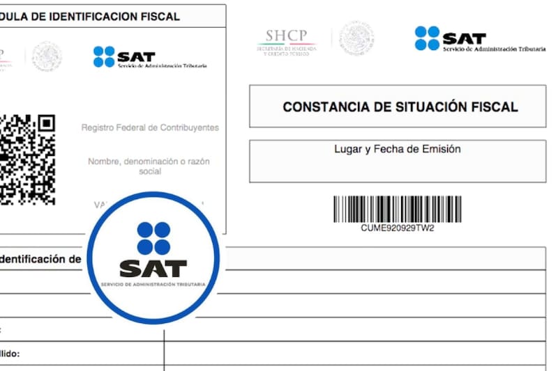 La Constancia de Situación Fiscal no caduca y solo se actualiza cuando el contribuyente modifica sus datos ante el SAT. Fuente: Gobierno de México