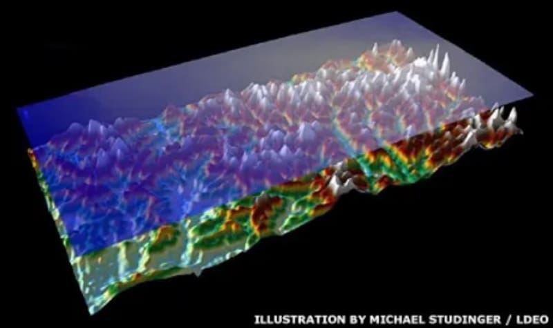 Su hallazgo ofrece nuevas pistas sobre la historia geológica del continente blanco. (Fuente: Michael Studinger/Lamont Doherty Earth Observatory)