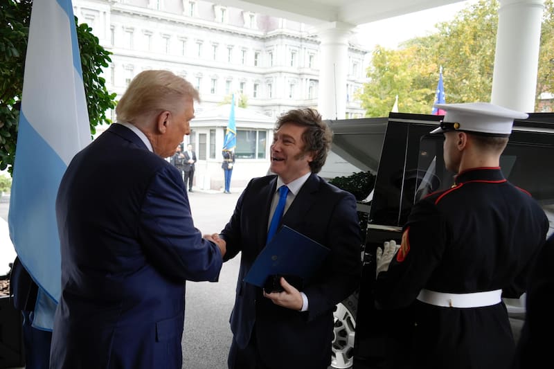 Donald Trump y Javier Milei.