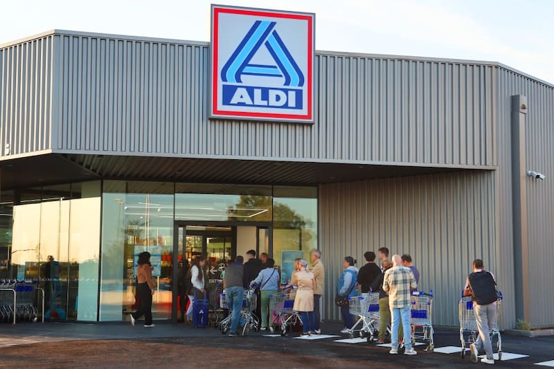 Aldi cierra 2,000 sucursales en Estados Unidos por 24 horas. Fuente: Archivo.