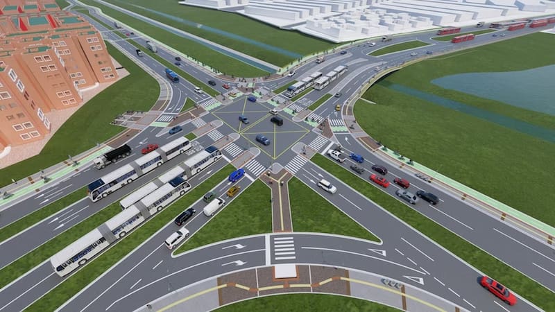 La obra del siglo: el Gobierno confirmó la inversión de 118 mil millones de pesos en la nueva entrada a la Capital (Fuente: Agencia Regional de Movilidad).