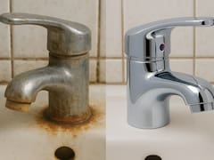 Ni vinagre ni bicarbonato: el truco viral para quitar el sarro de las canillas y las manchas amarillentas del inodoro al instante