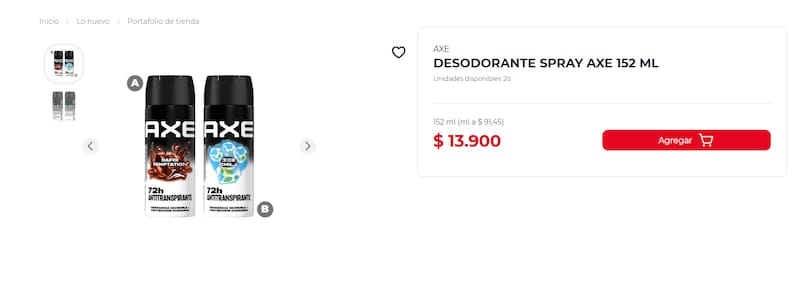 Tiendas D1 lanza el desodorante antitranspirante con mejor protección del mercado: cuesta menos de $14.000 y se agota rápido. (Imagen: archivo).