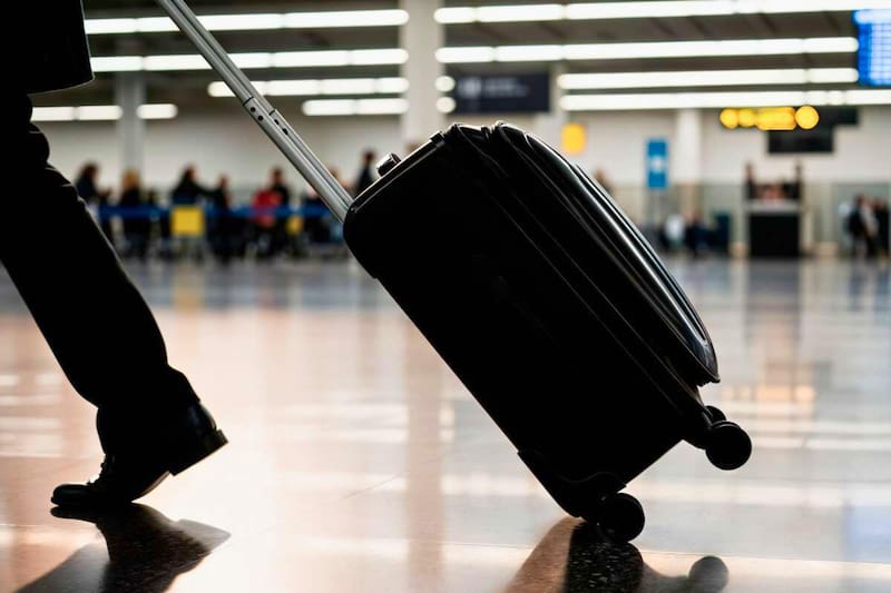 Los controles de seguridad en aeropuertos de Estados Unidos detectan a diario objetos prohibidos en el equipaje de mano, una infracción que puede escalar a sanciones penales y migratorias. Fuente: Shutterstock.