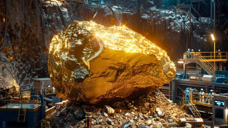 Expertos descubren el mayor yacimiento de oro del mundo. Fuente: Archivo.