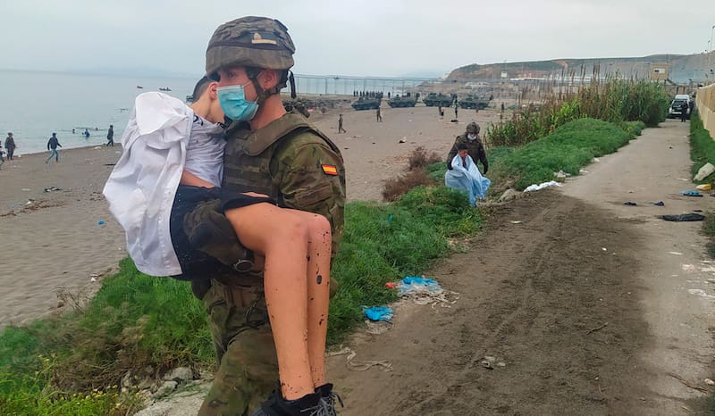 Inmigración ilegal: proponen usar a la Armada para evitar que lleguen más personas sin papeles. Fuente: Archivo